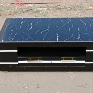 black coffee table size 4x2